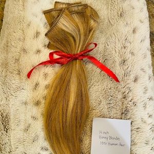 100% Human Hair Extension Bundle Honey Blonde